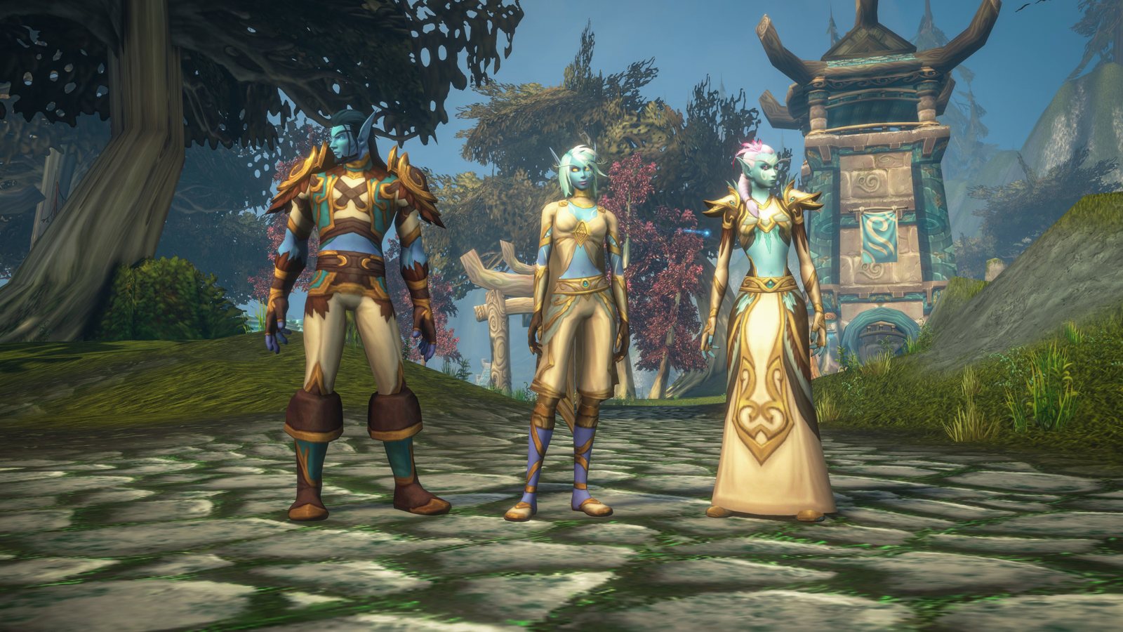 Skyborne character customization in World of Warcraft: Forever